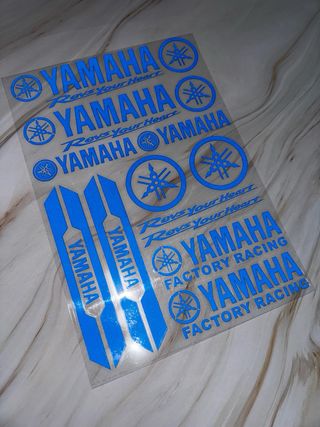 KIT PEGATINAS VINILO MOTO YAMAHA YZF WRF MT07 DT 