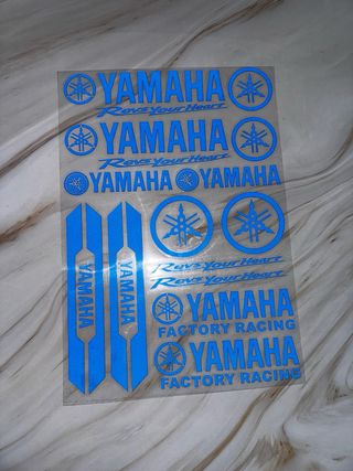 KIT PEGATINAS VINILO MOTO YAMAHA YZF WRF MT07 DT 