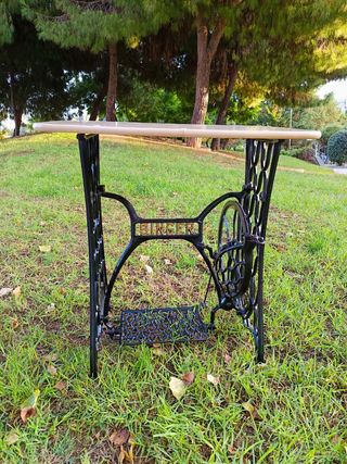Soporte máquina "Singer" con tablero