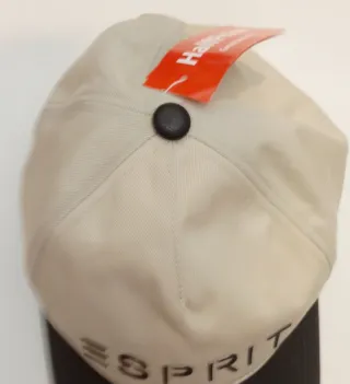 Berretto Esprit beige/nero tg.L ( cm. 60) nuovo