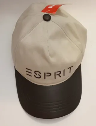 Berretto Esprit beige/nero tg.L ( cm. 60) nuovo