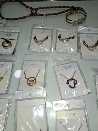 Bisutería nueva: collares y anillos lote por 24€