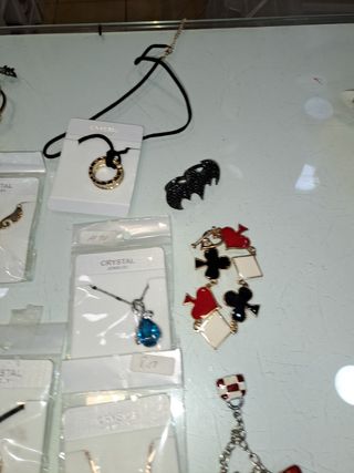 Bisutería nueva: collares y anillos lote por 24€