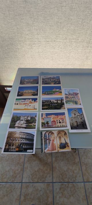 Postales Italia, Portugal, Francia
