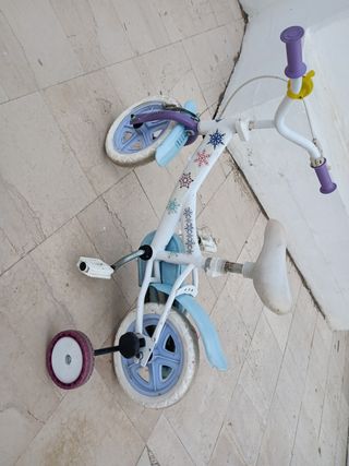 Bicicletta elsa frozen
