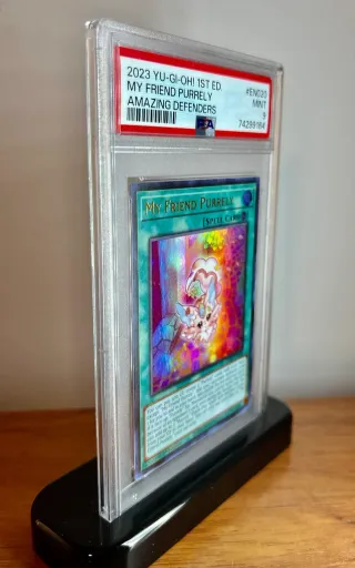 🎴 Carta Yu Gi Oh My Friend Purely 👉 PSA 9