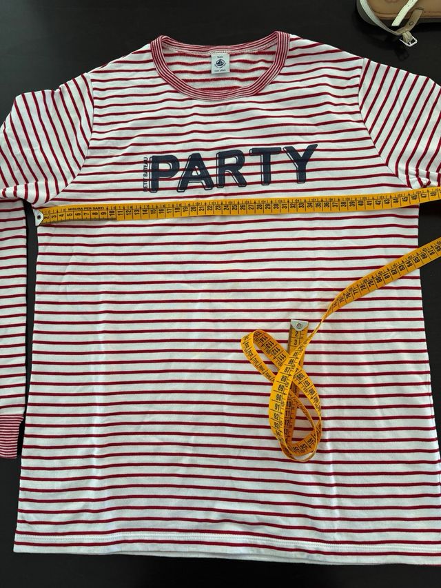 Pijama rayas rojas - T14 petit bateau