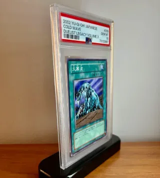 🎴 Carta 2002 Japanese Yu Gi Oh ColdWave 👉 PSA 10