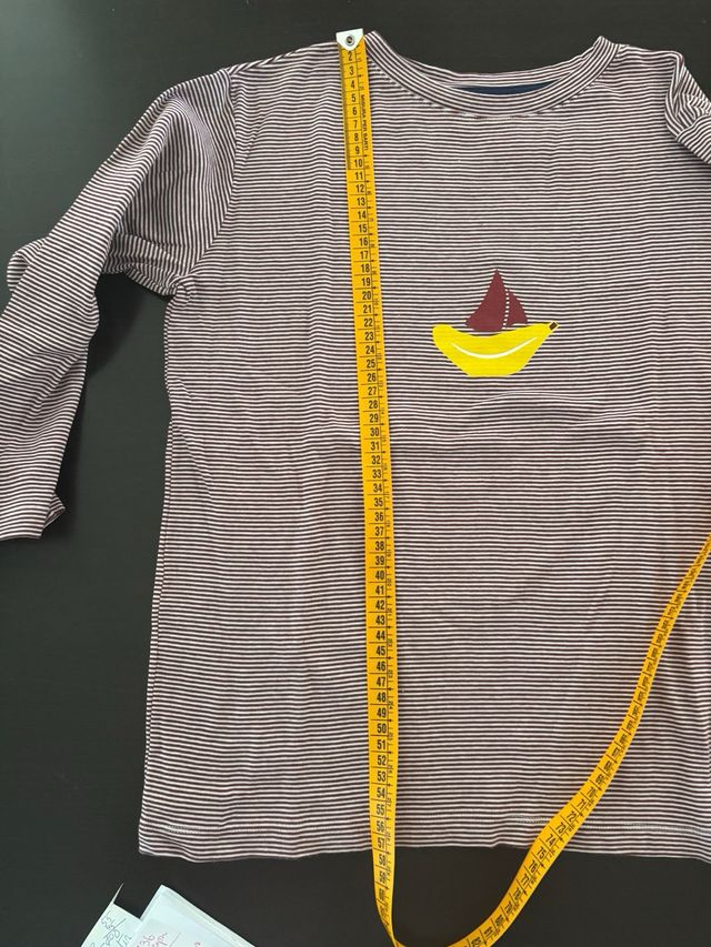 Pijama Petit Bateau rayas niña T14/16
