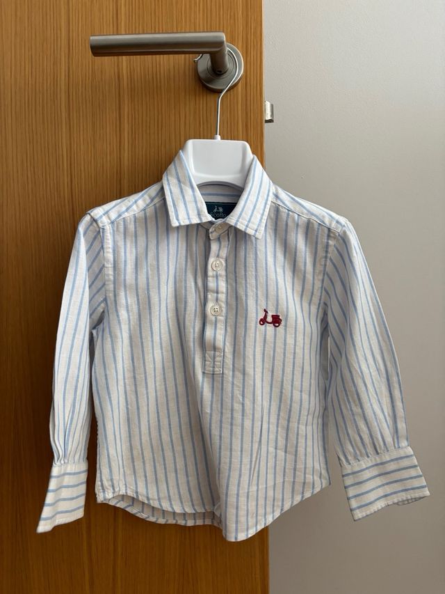 Camisa rayas bebé Scotta, talla 1-2