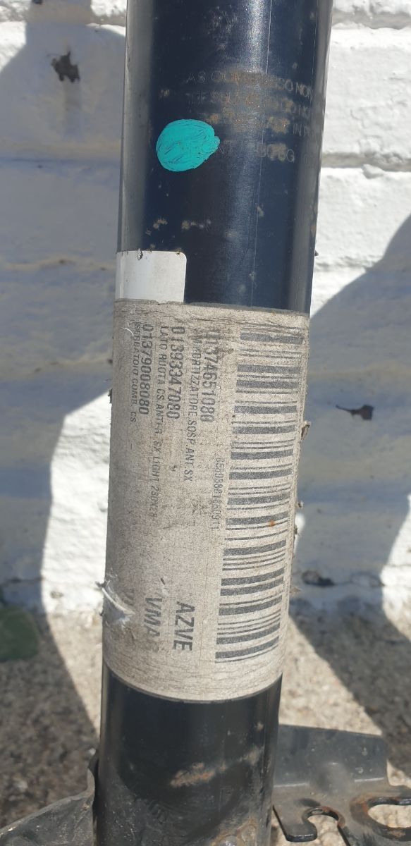 Amortiguadores delanteros Citroën Jumper 2019