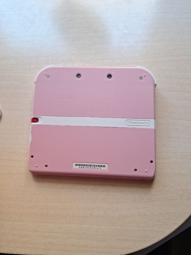 NINTENDO 2DS ROSA + 6 JUEGOS