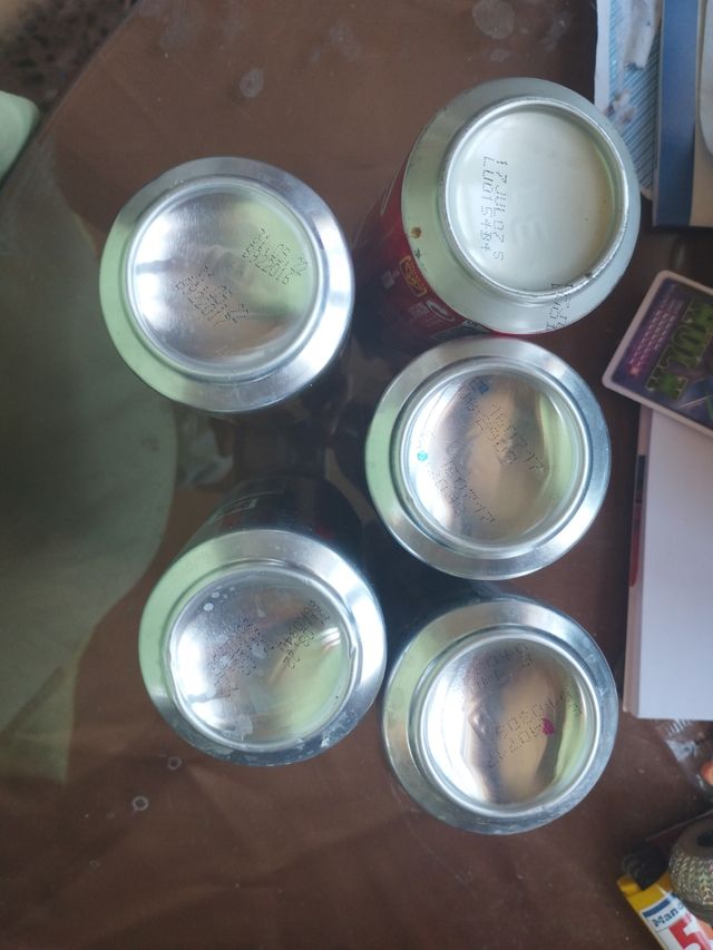 5 Latas Coca-Cola (Coca Cola)