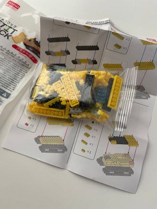 2 sets mini blocks juego de piezas construir