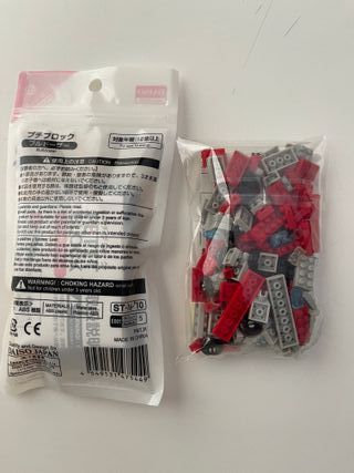 2 sets mini blocks juego de piezas construir