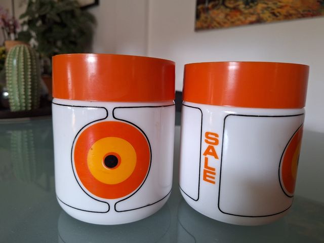 Barattoli vintage anni '70
