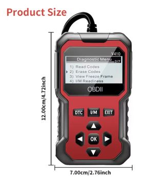 🔹 OBD2 para coche o furgoneta pantalla grande