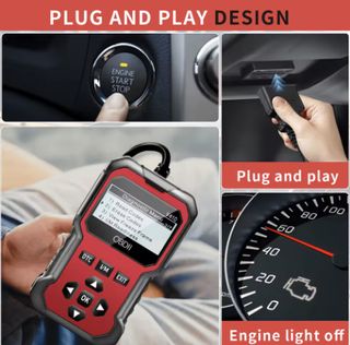 🔹 OBD2 para coche o furgoneta pantalla grande