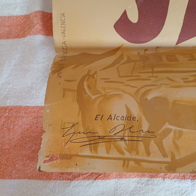 Cartel Feria Xàtiva 1955