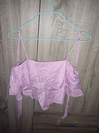 Top rosa Zara - Tirantes