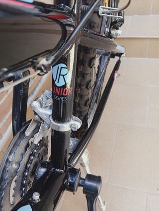 Bicicleta junior de montaña con marchas.