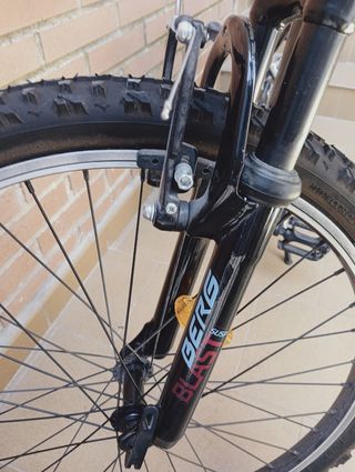 Bicicleta junior de montaña con marchas.