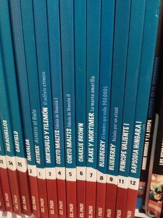 Comics colección El Pais