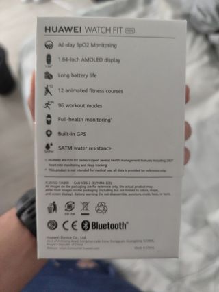 Huawei Watch Fit new - Smartwatch Negro