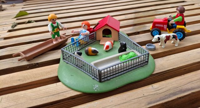 Mini granja de Playmobil