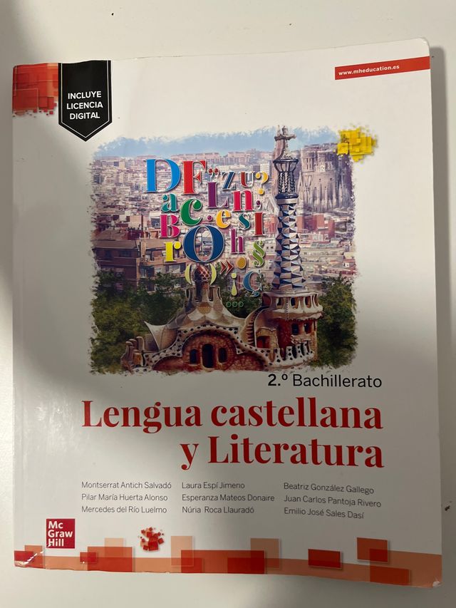 Lengua castellana y Literatura 2.º Bachillerato