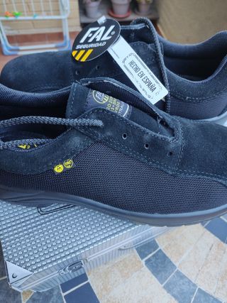 Zapatos seguridad FAL negros número 43
