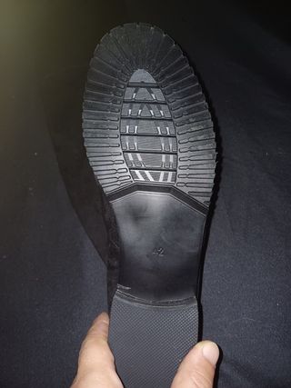 Botas altas ante negras tacón y planas