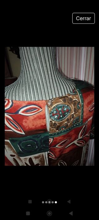 Blusa estampada verano