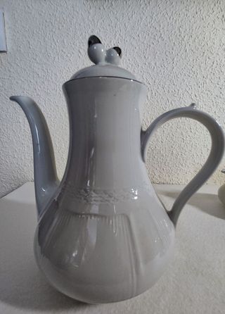 Juego café porcelana 12 tazas