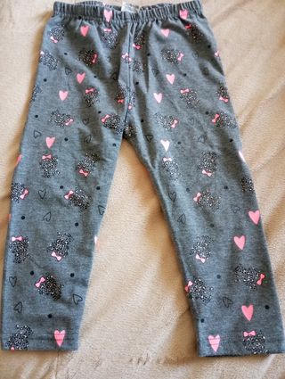 2 paia di leggings