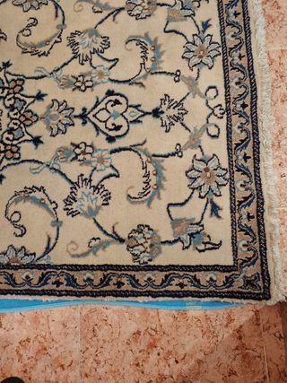 Alfobra Nain La 9  142 cm por 90 cm limpia