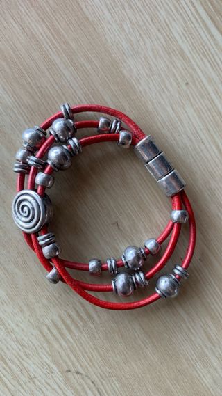 Anillo plata 925 bolitas artesano, regalo pulsera