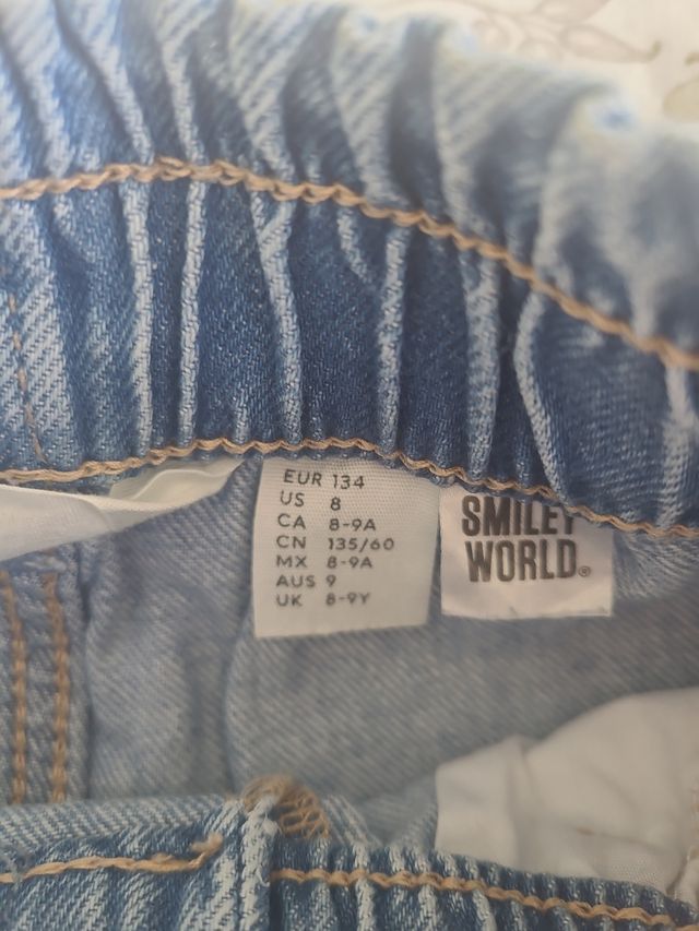 Vaqueros niña SmileyWorld HyM 8-9