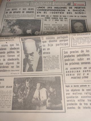 Periódicos antiguos La Voz de Galicia