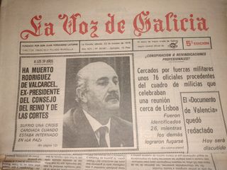 Periódicos antiguos La Voz de Galicia