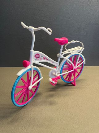 Bicicleta Barbie - Rosa y Blanca