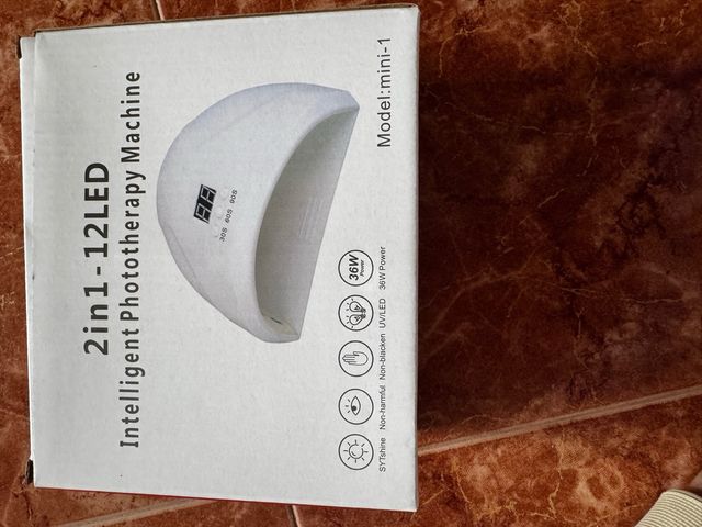 Lampada per unghie LED 2in1-12