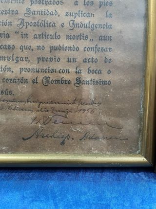 2 Cuadros Papa Pio XII antiguos ¡OFERTA!