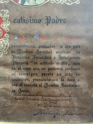 2 Cuadros Papa Pio XII antiguos ¡OFERTA!