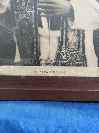 2 Cuadros Papa Pio XII antiguos ¡OFERTA!