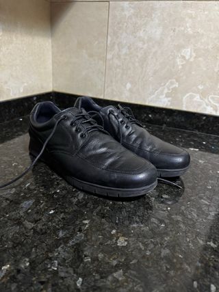 Zapatos negros vestir hombre