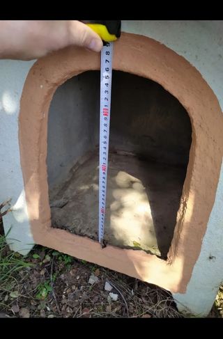 Caseta perro piedra - Gris beige