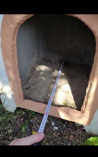 Caseta perro piedra - Gris beige