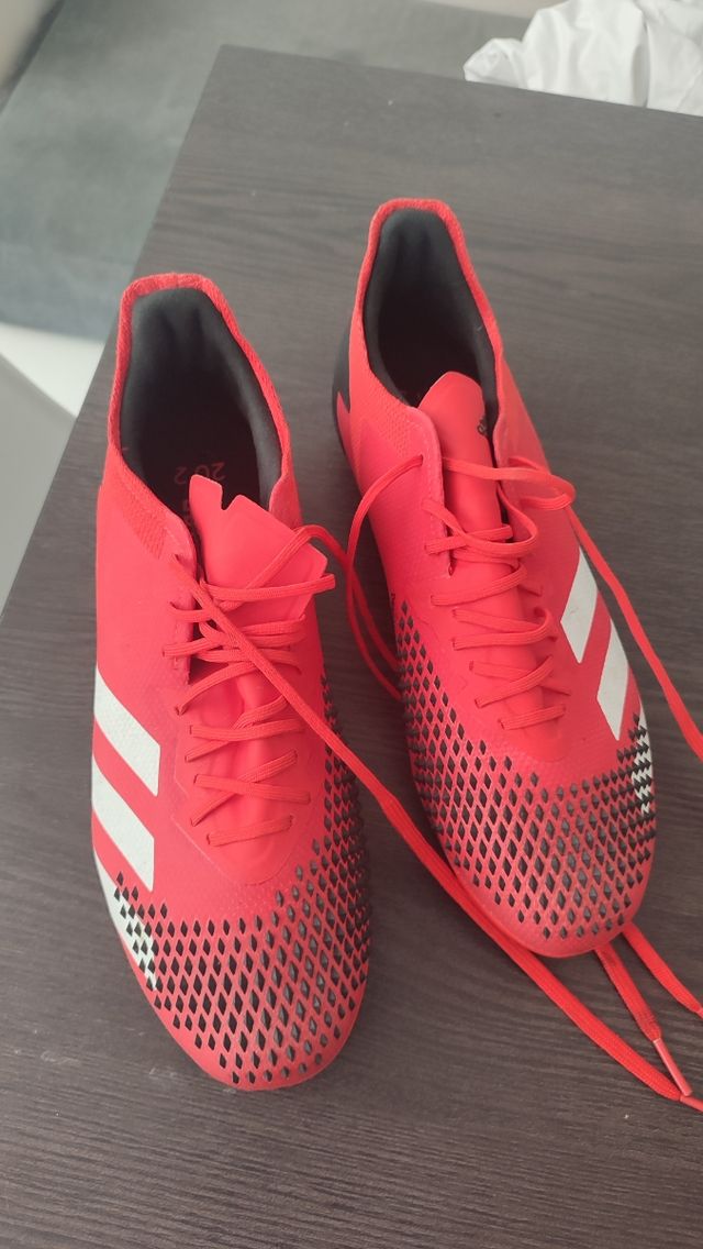 Adidas - Zapatillas Fútbol rojas nº50