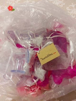 Lote 70 protectores tacón boda Manolitos